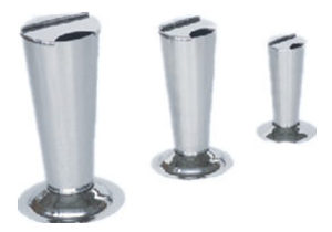 不銹鋼倒錐形鑷子筒（月牙型、方型缺口）A351-A353