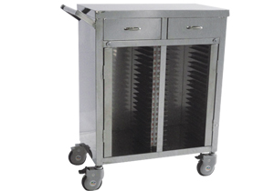 不銹鋼雙列病歷夾車Ⅲ型、IV型B381、B382