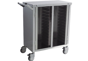 不銹鋼雙列病歷夾車 V型、Ⅵ型、Ⅶ型B383、B385